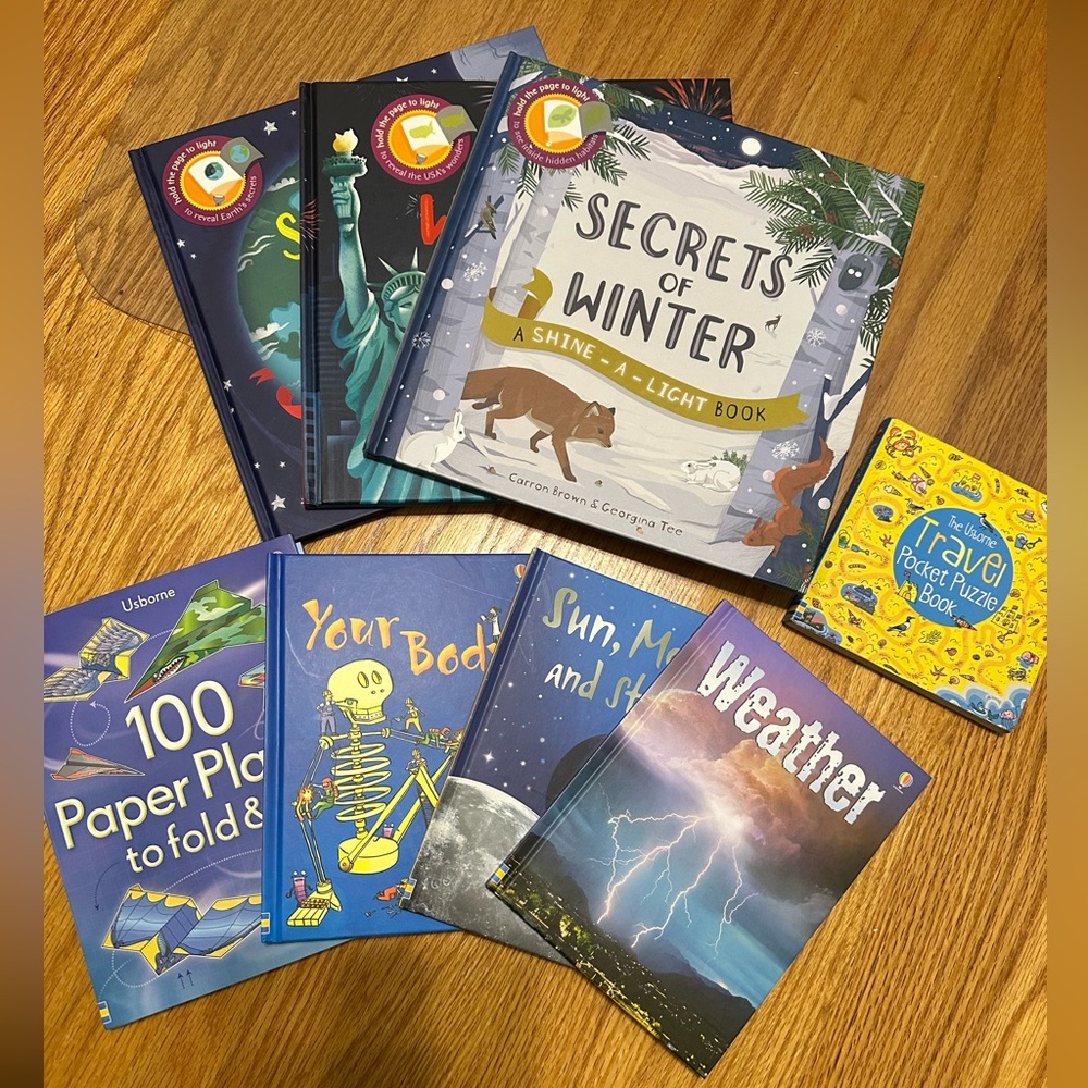 8 new Usborne books